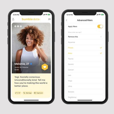 Bumble dating app childfree filter